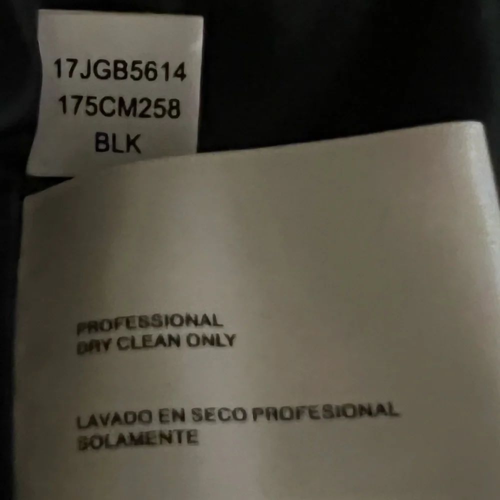 𝅺kenneth Cole Black Wool Blend Belted Trench - Picture 8 of 8